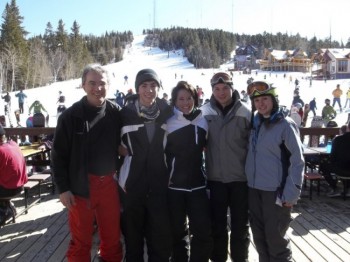 Most of the Schoenbeck Family Skiers.