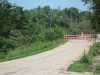 The road to Flandreau Indian School.