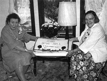 Though Maud (left) died in 1995, her presence lingers on the place her family called home for more than a century.