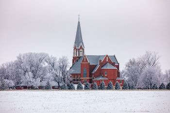 Saints Peter and Paul Catholic Church in Dimock.