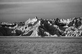 Late afternoon light on the Badlands.