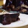 A moist cake with chocolate ganache can be just as satisfying as an ice-cold brew. Photo by Bernie Hunhoff.