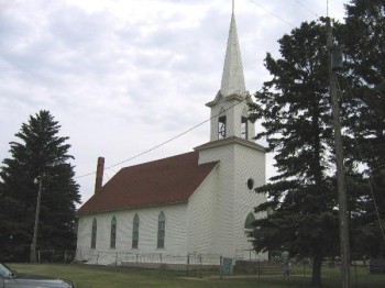 Garfield Lutheran Church, midway between Bryant and Lake Norden on Highway 28, is on the National Register of Historic Places. It served Norwegian families in Hamlin County for nearly 100 years.