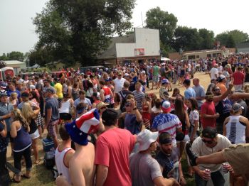 More than 5,000 people flock to Kranzburg, pop. 150, for the Fourth of July parade.