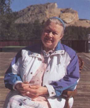 Ruth Ziolkowski guided work at Crazy Horse after Korczak's death in 1982. The memorial's matriarch died Wednesday, May 21, in Rapid City.