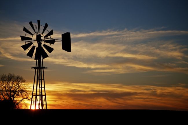 In Search Of The Lone Prairie Windmill 8351