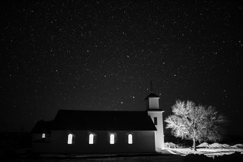 Holy Rosary Catholic Church of Trail City on the Corson and Dewey County line.