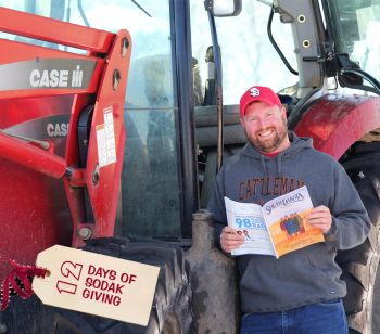Day 2: Farmers! South Dakota Magazine’s stories have a timeless quality, so even if planting and harvest seasons are too busy for reading, those issues will still be worth picking up during the winter. Plus, don't some tractors drive themselves nowadays?