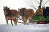 Sleigh rides at Fort Sisseton State Park s Frontier Christmas.