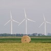 Wind turbines near Elkton. Photo by Bernie Hunhoff.