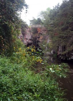 Where Jesse James may have jumped Split Rock Creek. Photo by Rebecca Johnson.