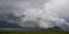 Stormy skies over Bear Butte State Park.