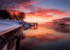 Sunrise at Yankton s Riverside Park. Photo by Sam Stukel.