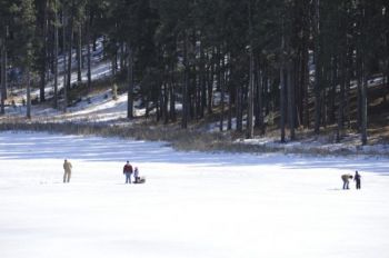 Winter fun at Sheridan Lake. Photo by Bernie Hunhoff.