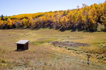 Outhouse with a view.