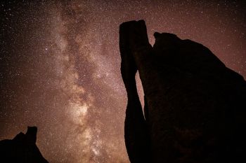 The Milky Way with the Needles Eye.