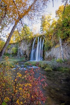 Little Spearfish Falls near Savoy.