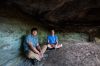 Mike Madsen (left) hopes to publish the first Black Hills bouldering guide book in 2017. He and friend John Andersen (right) practice bouldering together.